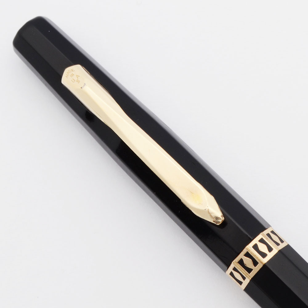 Eversharp Doric I Mechanical Pencil - Jet Black, GP Trim, 1.1mm